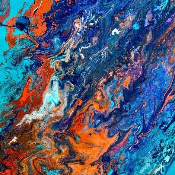 ABSTRACT paintings - Picture 4 of 6